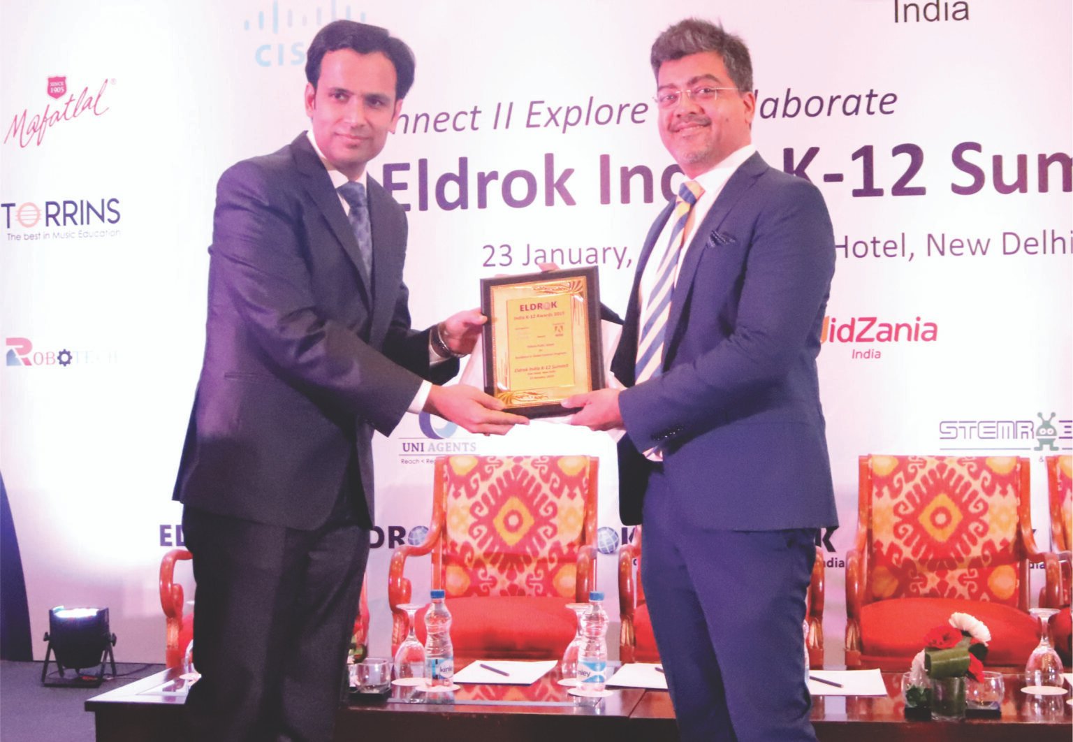 SHEMFORD & SHEMROCK Group of school Receives the Award for “Excellence in National Presence” at ELDROK K-12 Summit