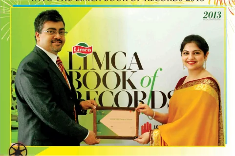 Limca Book of Records 2013 for Most Schools launched in Shortest Time